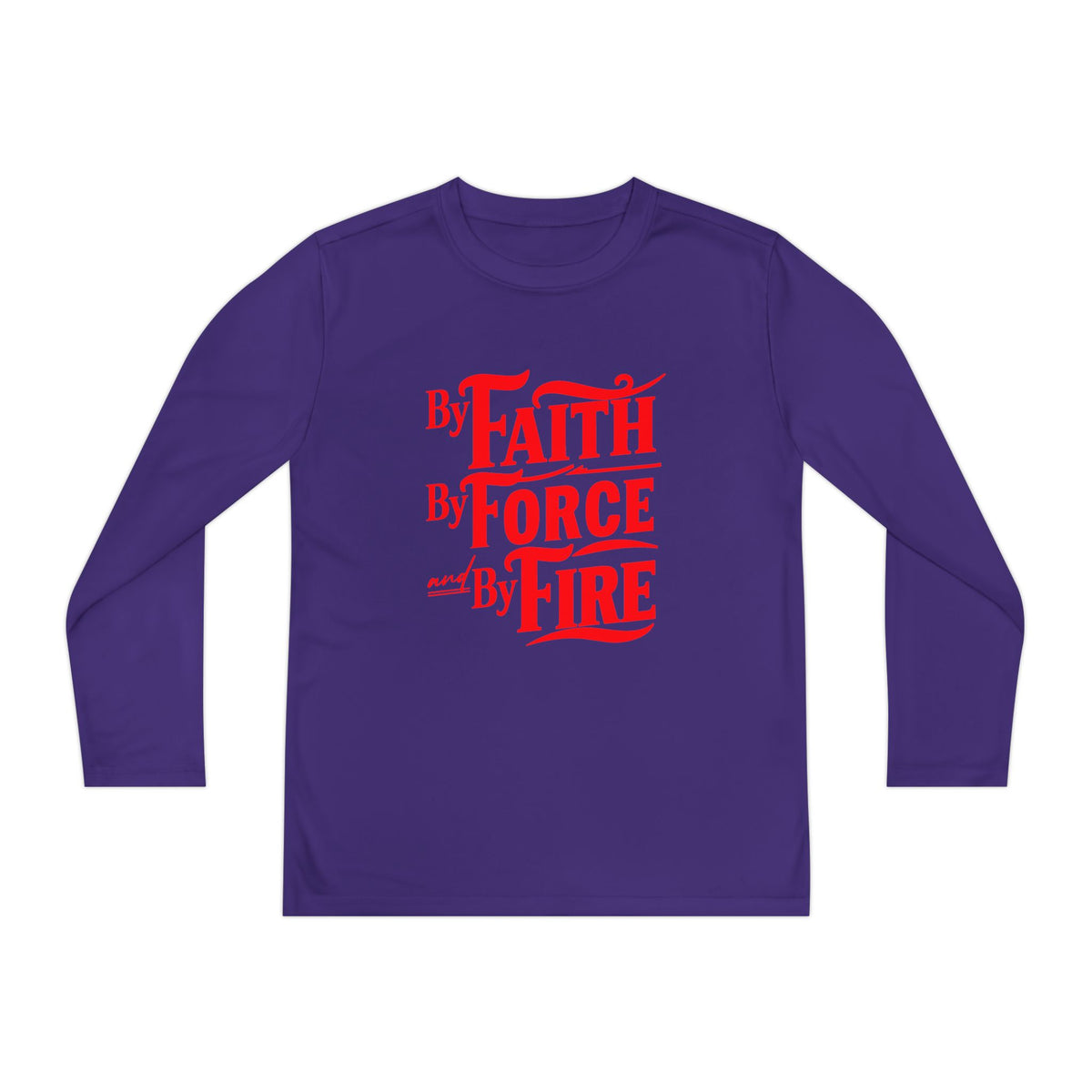 Youth Long Sleeve Competitor Tee