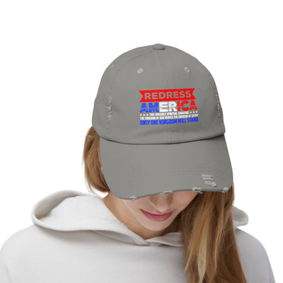 Redress America Unisex Distressed Cap