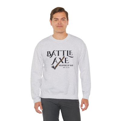 Battle Axe Jeremiah 51:20 Unisex Heavy Blend™ Crewneck Sweatshirt