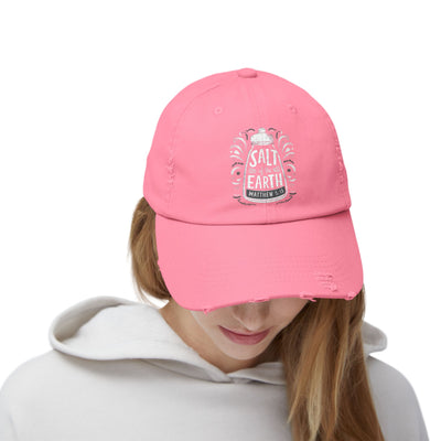 Salt Of The Earth Matthew 5:13 Unisex Distressed Cap