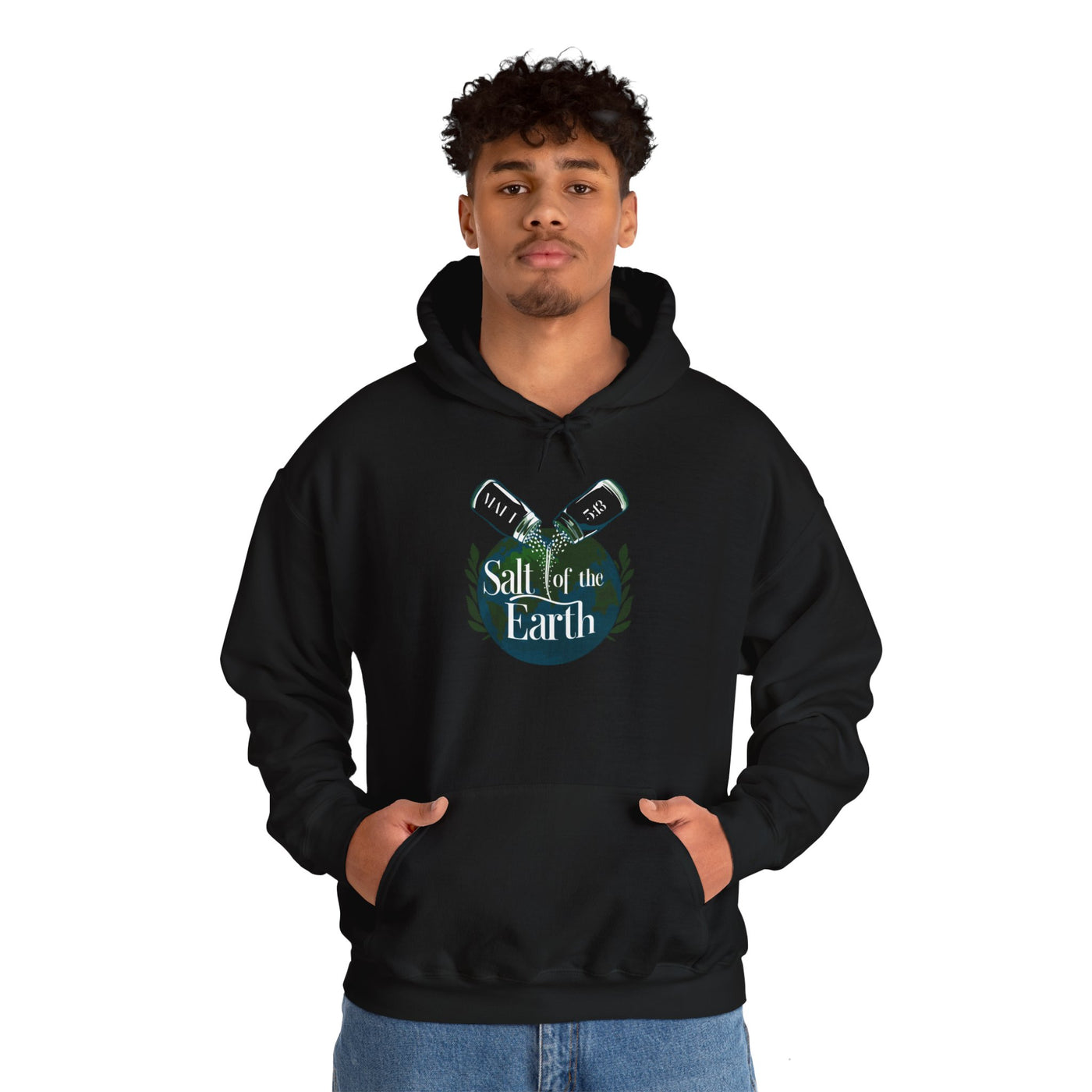 Salt Of The Earth Matt 5:13 Unisex Heavy Blend™ Hooded Sweatshirt