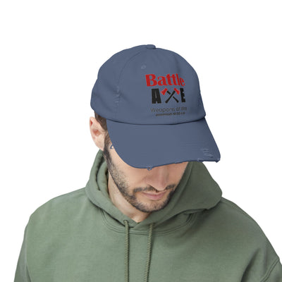 Battle Axe Weapons Of War Unisex Distressed Cap
