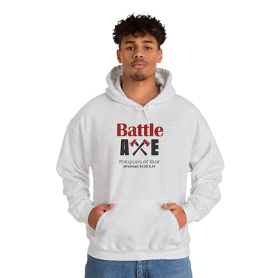 Battle Axe Weapons Of War Unisex Heavy Blend™ Hooded Sweatshirt