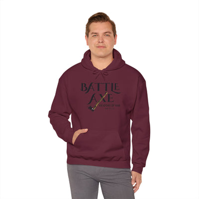 Battle Axe Jeremiah 51:20 Unisex Heavy Blend™ Hooded Sweatshirt