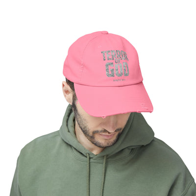 Terror Of God Genesis 35:5 Unisex Distressed Cap