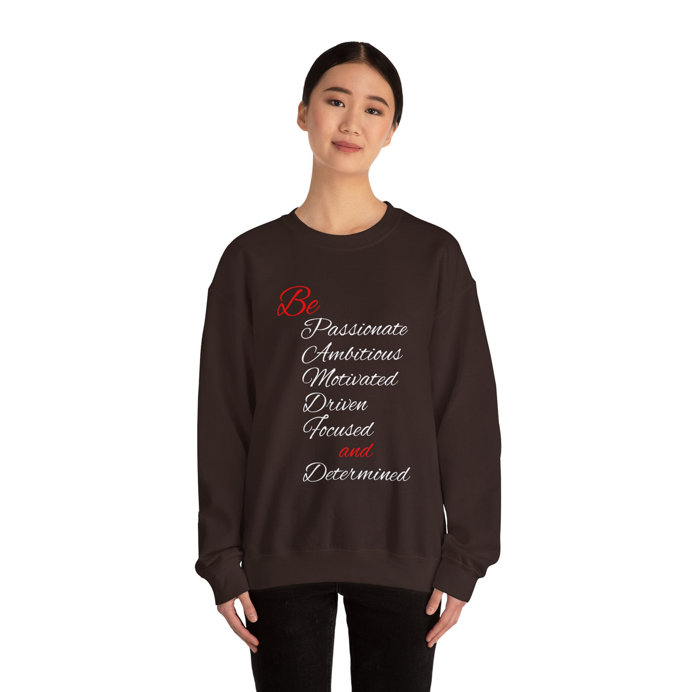 Be Determined Unisex Heavy Blend™ Crewneck Sweatshirt