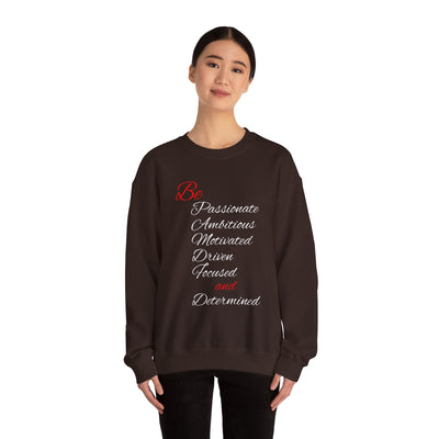 Be Determined Unisex Heavy Blend™ Crewneck Sweatshirt