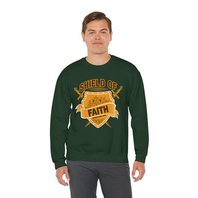 Shield Of Faith Unisex Heavy Blend™ Crewneck Sweatshirt