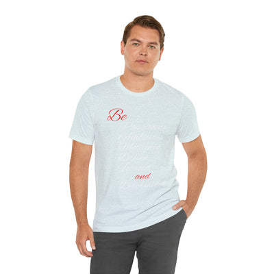 Be Determined Unisex Jersey Short Sleeve Tee