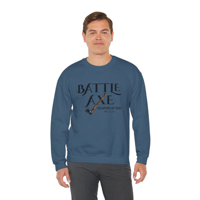 Battle Axe Jeremiah 51:20 Unisex Heavy Blend™ Crewneck Sweatshirt