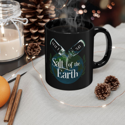 Salt Of The Earth Matt 5:13 Black Mug (11oz, 15oz)