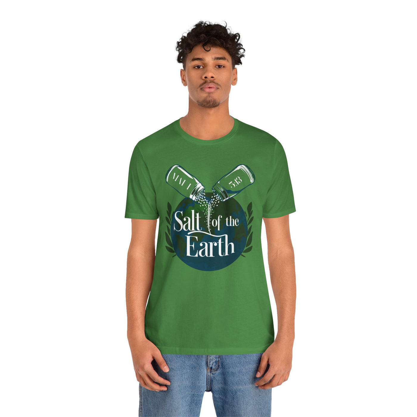 Salt Of The Earth Matt 5:13 Unisex Jersey Short Sleeve Tee