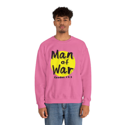 Man Of War Unisex Heavy Blend™ Crewneck Sweatshirt, Graphic Wears