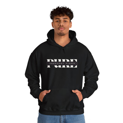 Pure Innocent Finds Unisex Heavy Blend™ Hooded Sweatshirt, white