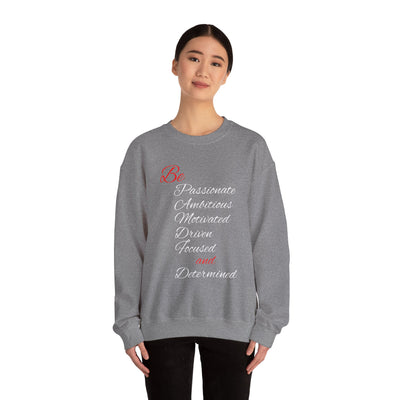 Be Determined Unisex Heavy Blend™ Crewneck Sweatshirt