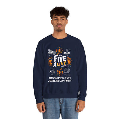 The Five Alive Process Unisex Heavy Blend™ Crewneck Sweatshirt