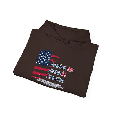 Justice For Jesus In America Unisex Heavy Blend™ Hooded Sweatshirt