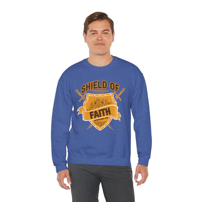 Shield Of Faith Unisex Heavy Blend™ Crewneck Sweatshirt