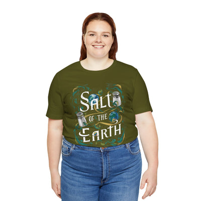 Salt Of The Earth Matthew 5:13 Unisex Jersey Short Sleeve Tee, Abstract Design
