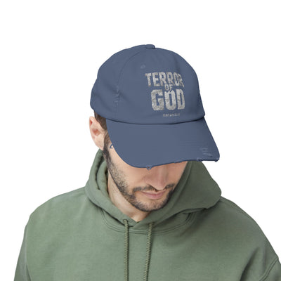 Terror Of God Genesis 35:5 Unisex Distressed Cap