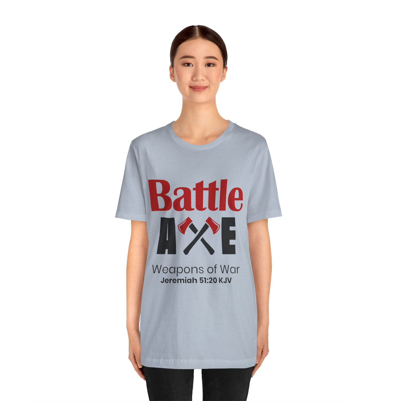 Battle Axe Weapons Of War Unisex Jersey Short Sleeve Tee