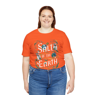 Salt Of The Earth Matthew 5:13 Unisex Jersey Short Sleeve Tee, Abstract Design