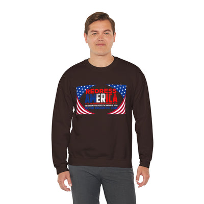 Redress America Unisex Heavy Blend™ Crewneck Sweatshirt, American Stars