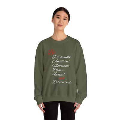 Be Determined Unisex Heavy Blend™ Crewneck Sweatshirt
