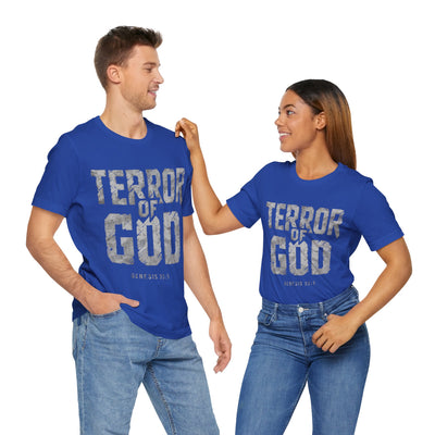 Terror Of God Genesis 35:5 Unisex Jersey Short Sleeve Tee