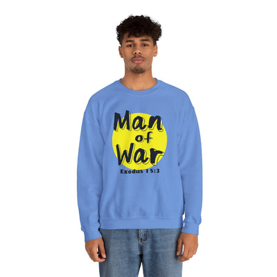 Man Of War Unisex Heavy Blend™ Crewneck Sweatshirt, Graphic Wears