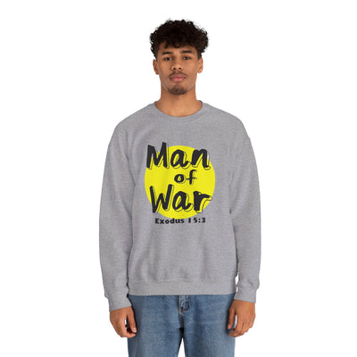 Man Of War Unisex Heavy Blend™ Crewneck Sweatshirt, Graphic Wears